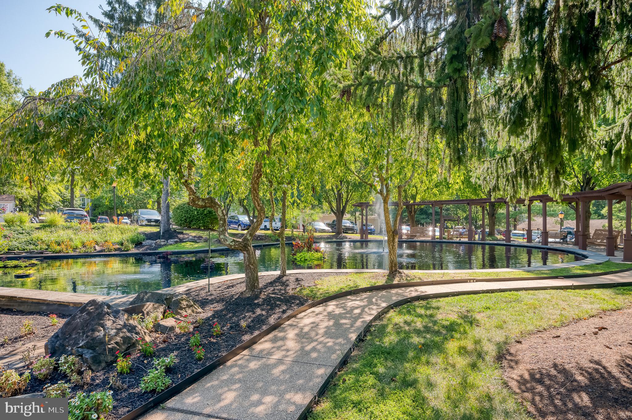 606 Churchill Road, Unit E Bel Air, MD 21014 - Photo 3 of 29 a view of a park with large trees