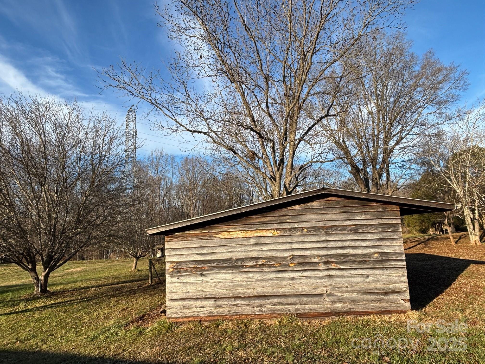150 Old Georgia Road Statesville, NC 28625 - Photo 32 of 42 a view of back yard of the house