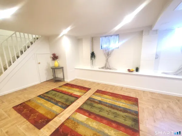 a view of kitchen and utility room