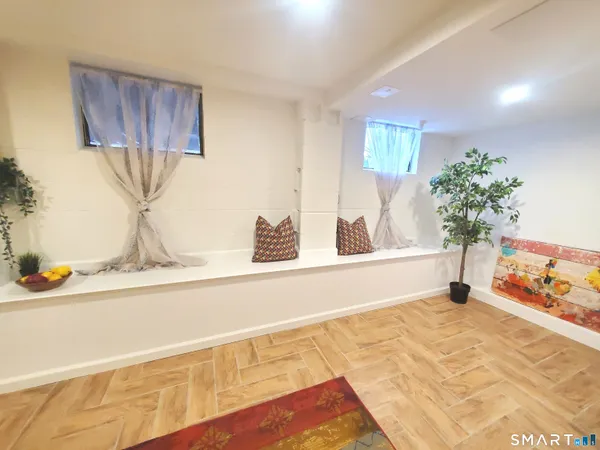 a view of a living room