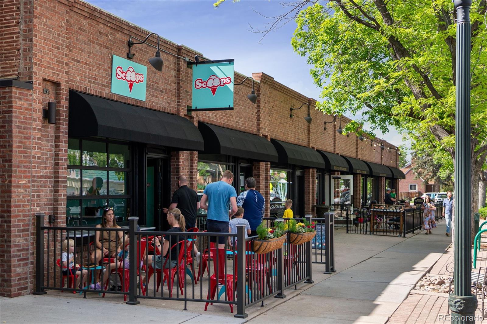 2314 Grape Street Denver, CO 80207 - Photo 41 of 49 a view of street with sitting area