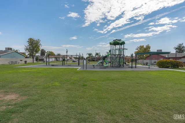 a view of a volley ball court