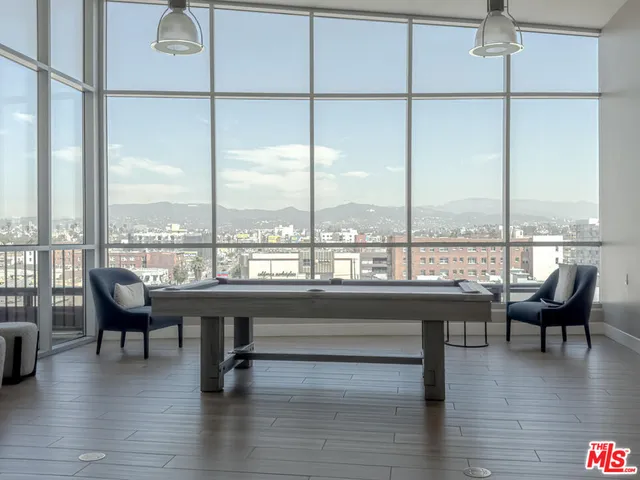 a view of a pathway of a building