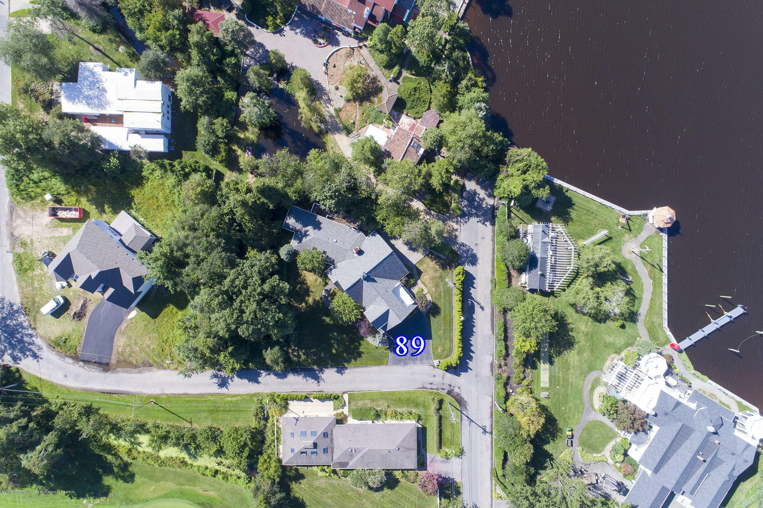 89 Flag Point Road Toms River, NJ 08753 - Photo 36 of 36 Overhead