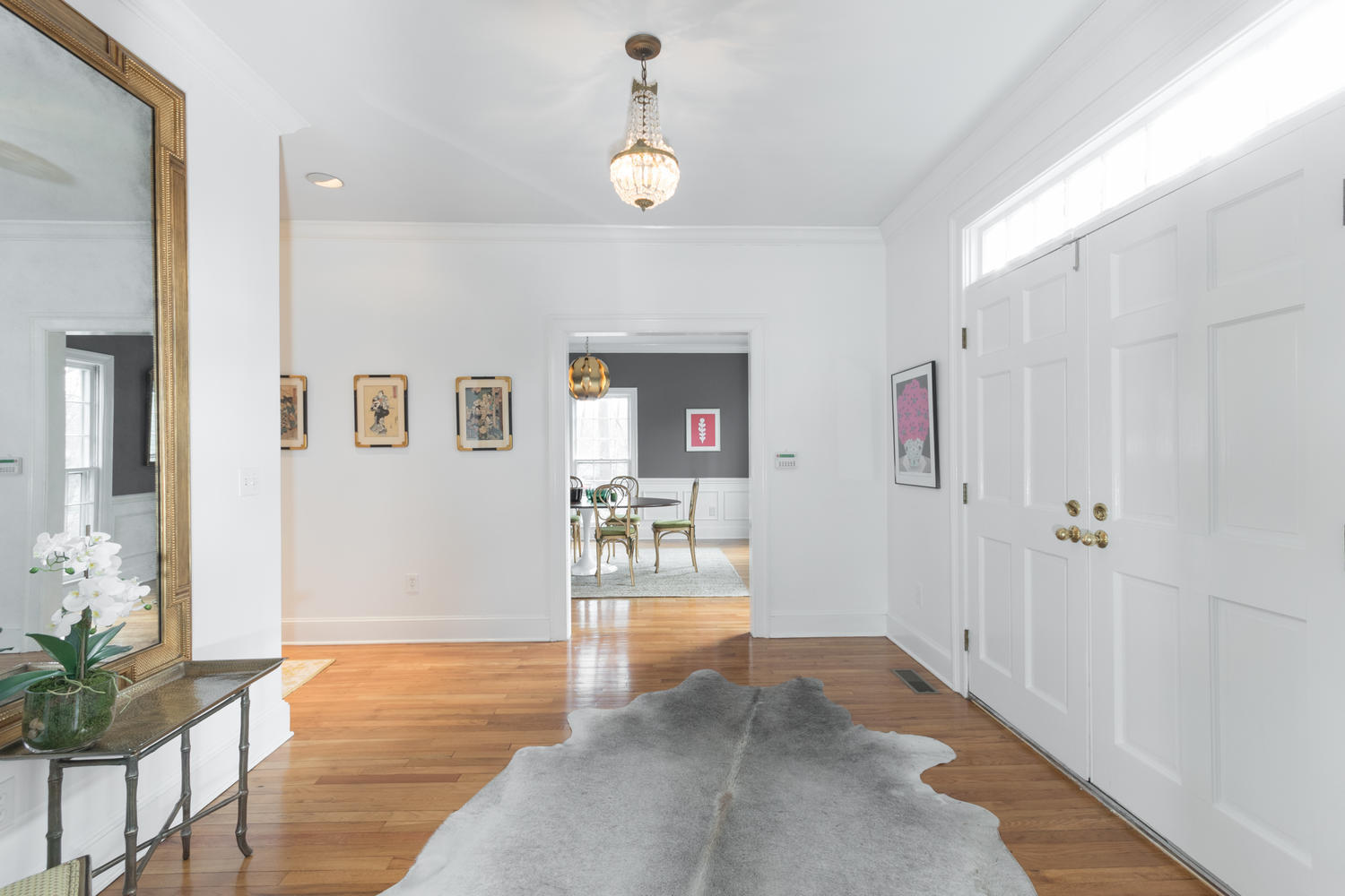 7 Hunt Road Darien, CT 06820 - Photo 3 of 40 a view of livingroom with wooden floor