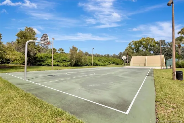 a view of a basket ball ground