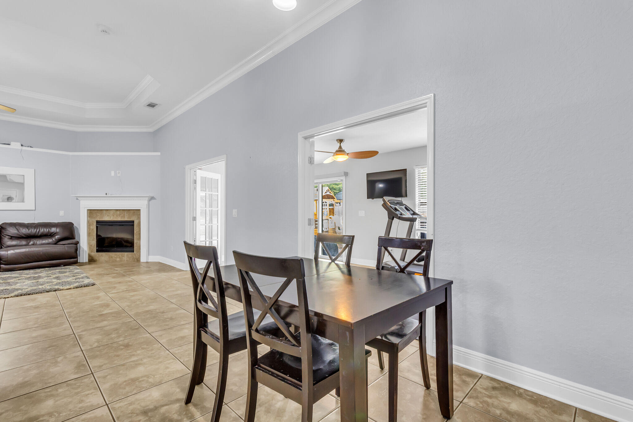 6181 Hummingbird Lane Crestview, FL 32536 - Photo 20 of 46 a dining room with furniture and wooden floor