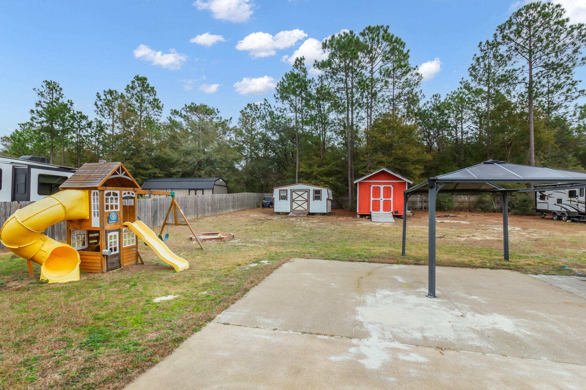 6181 Hummingbird Lane Crestview, FL 32536 - Photo 45 of 46 a view of a park with slide