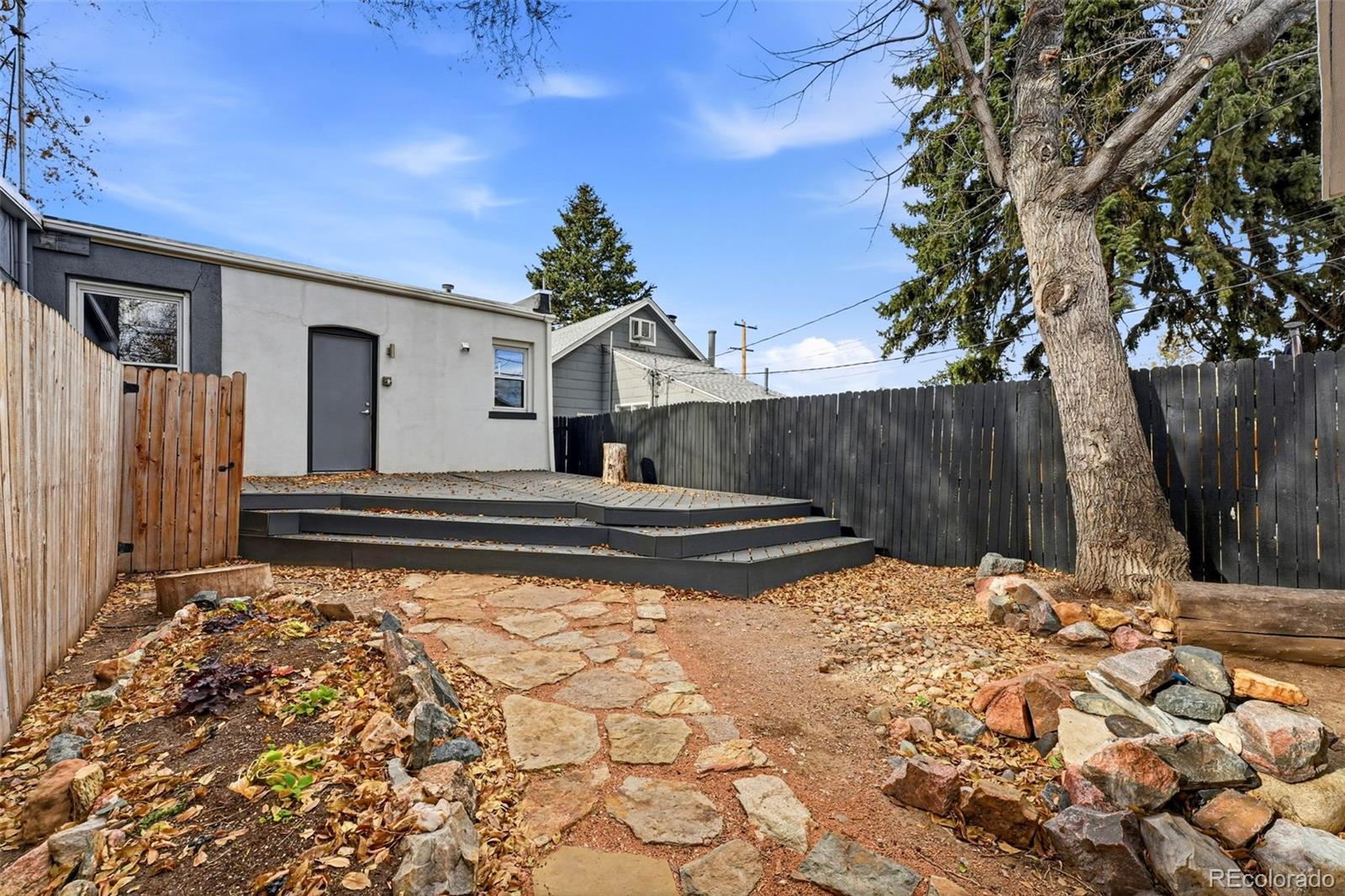 664 Meade Street Denver, CO 80204 - Photo 22 of 32 a view of a house with a yard