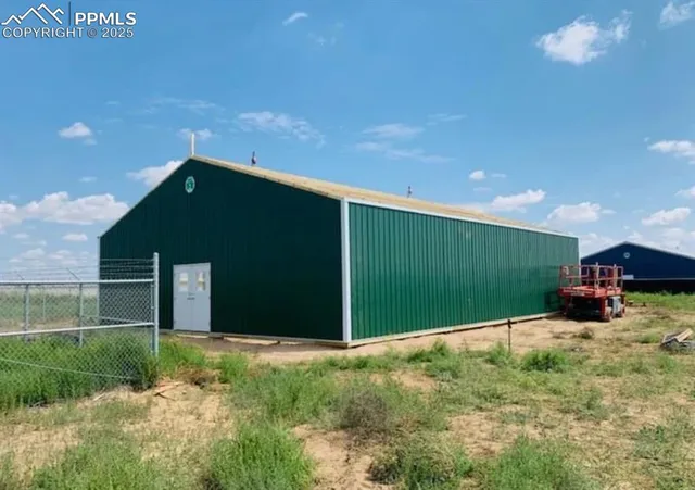 a backyard of a house