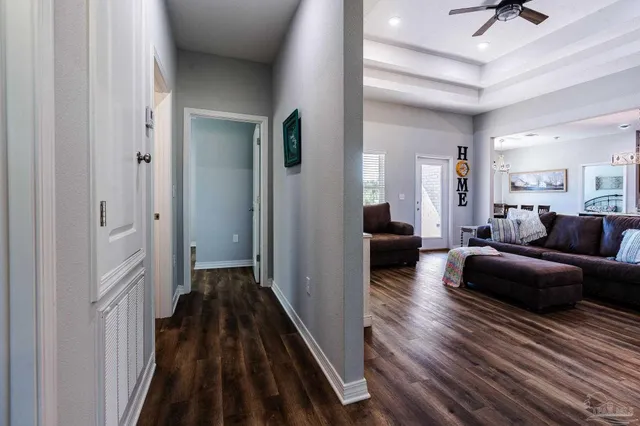 a bedroom with a bed and a closet