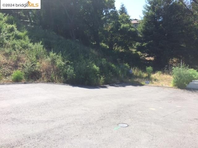 a view of a fireplace in a room