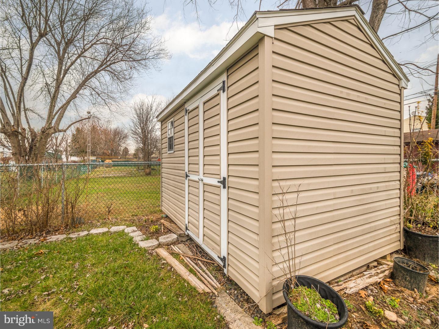9818 Glenhope Road, Unit B Philadelphia, PA 19115 - Photo 24 of 25 Storage Shed