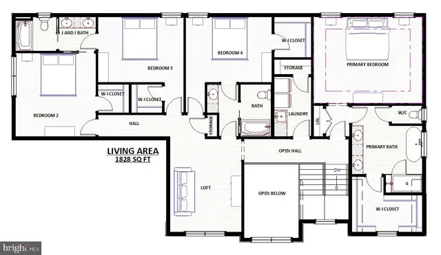 a picture of a floor plan