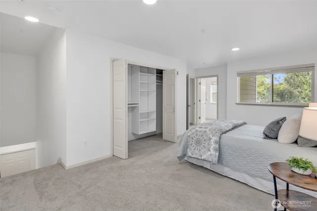 a view of walk in closet