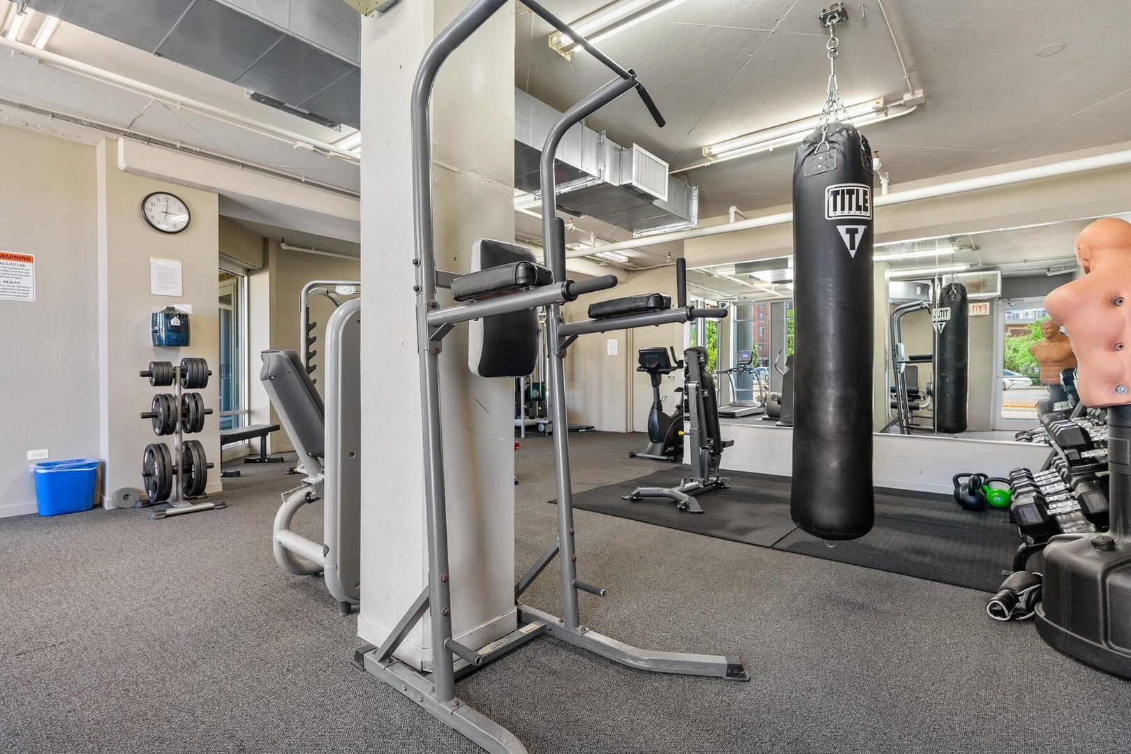 437 West Division Street, Unit 412 Chicago, IL 60610 - Photo 9 of 11 a view of a room with gym equipment