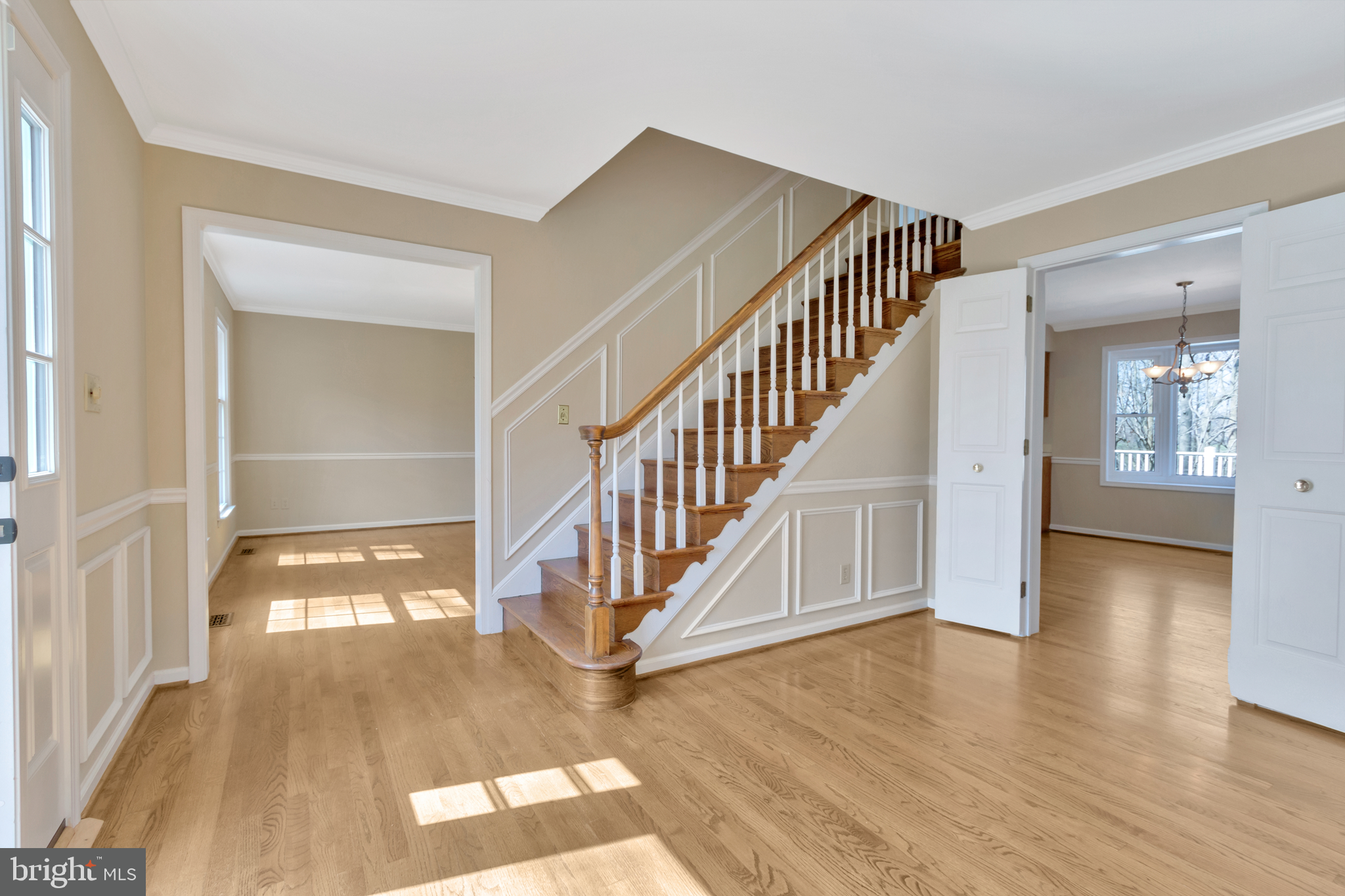 9 Radburn Lane Landenberg, PA 19350 - Photo 3 of 31 Foyer leads to Dining, Living Rooms and Kitchen