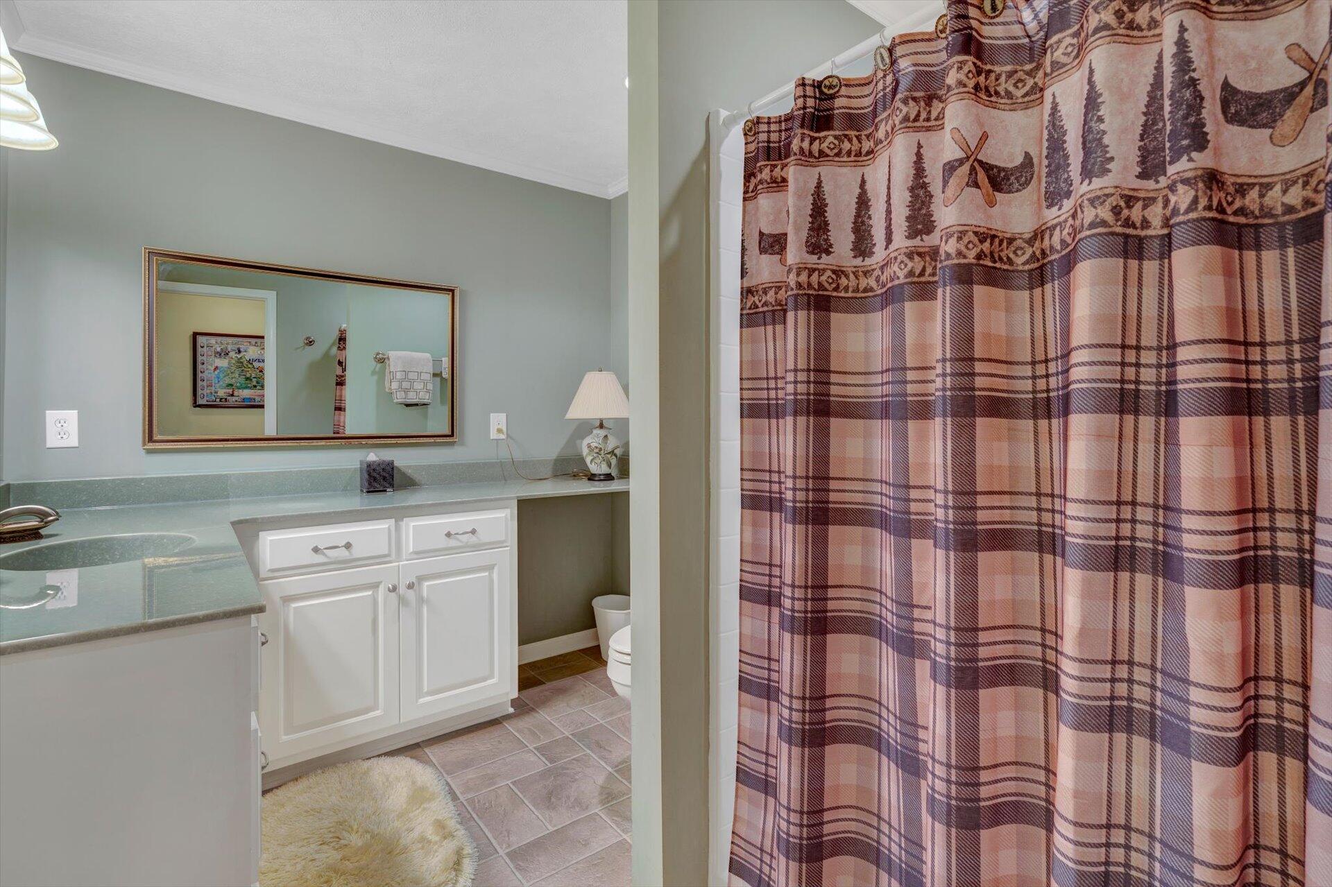 2005 Walnut Knob Road Southeast Floyd, VA 24091 - Photo 29 of 71 a spacious bathroom with a double vanity sink and a mirror