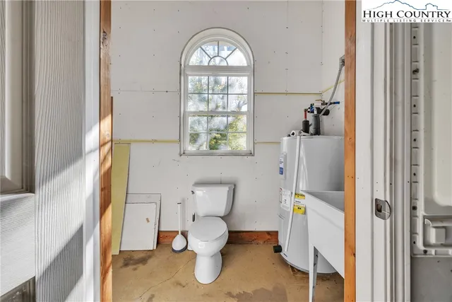 a view of a glass door with a balcony