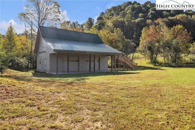 a house with a swimming pool