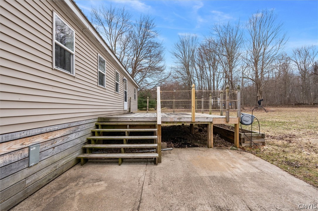 75 Ridge Road Granby, NY 13126 - Photo 39 of 50 Back patio