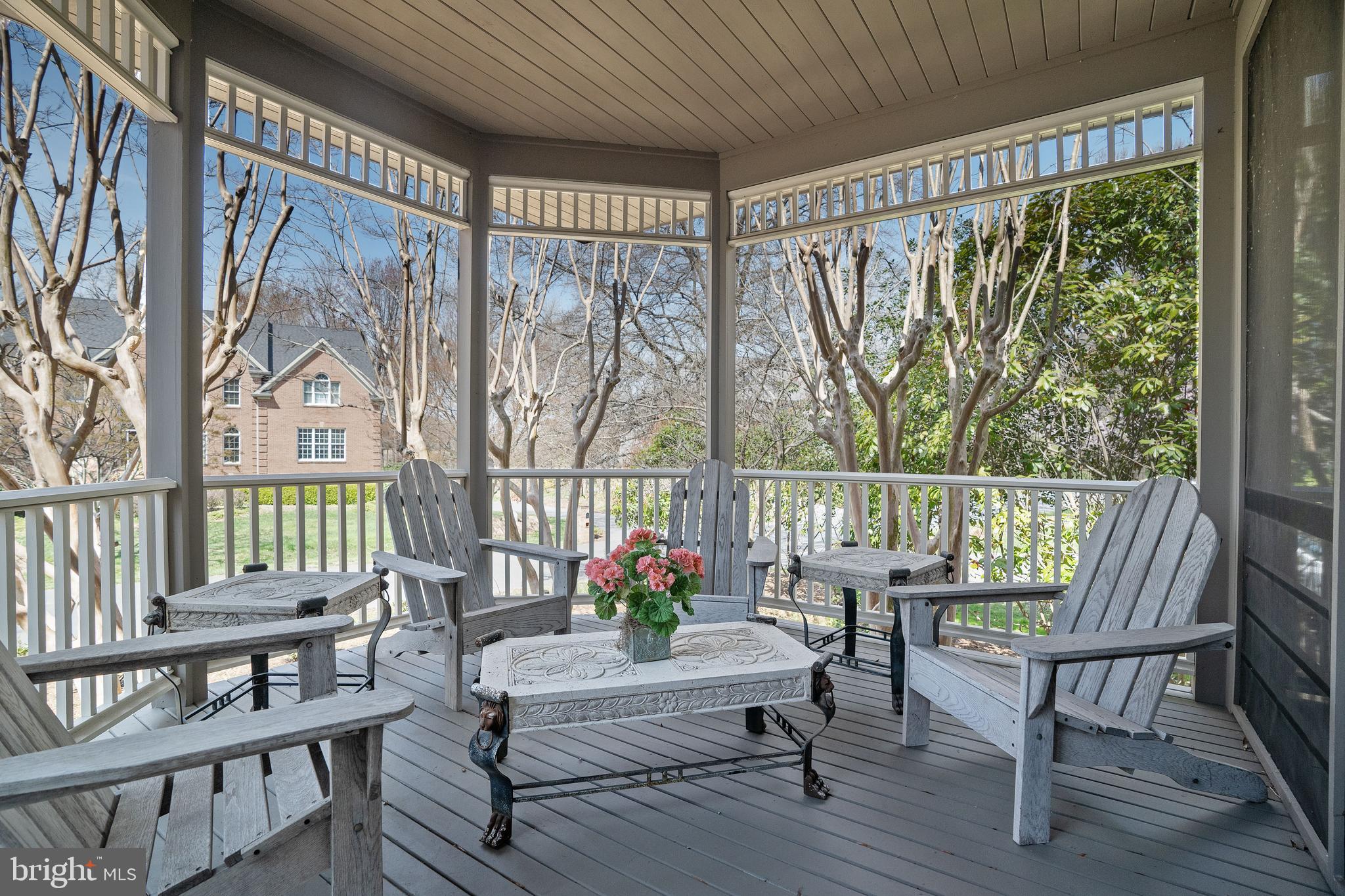 3431 Hidden River View Road Annapolis, MD 21403 - Photo 14 of 43 Enjoy the Sunset Skies from your Covered Porch