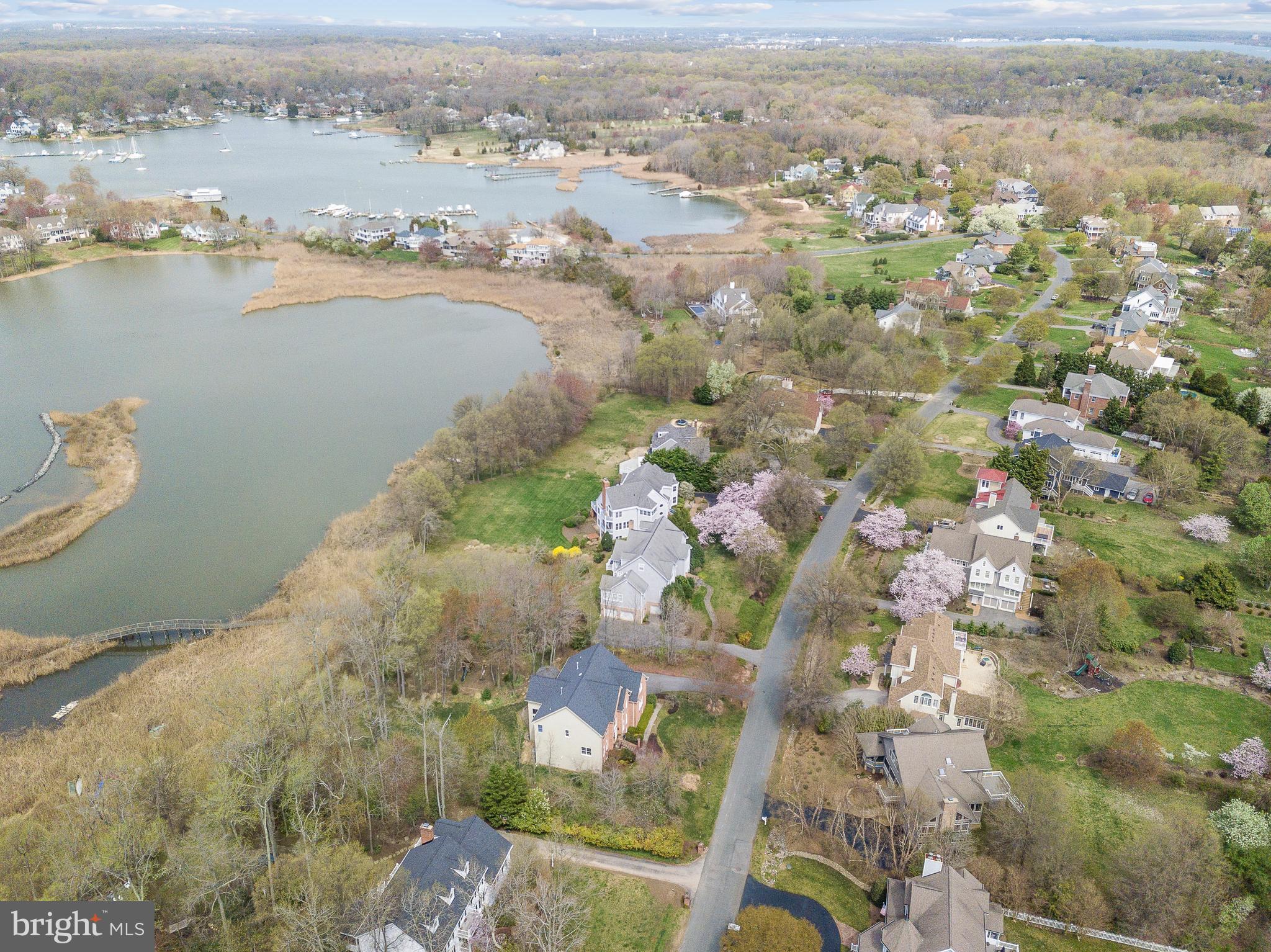 3431 Hidden River View Road Annapolis, MD 21403 - Photo 36 of 43 Community Marina & Waterside Pool on Duvall Cove