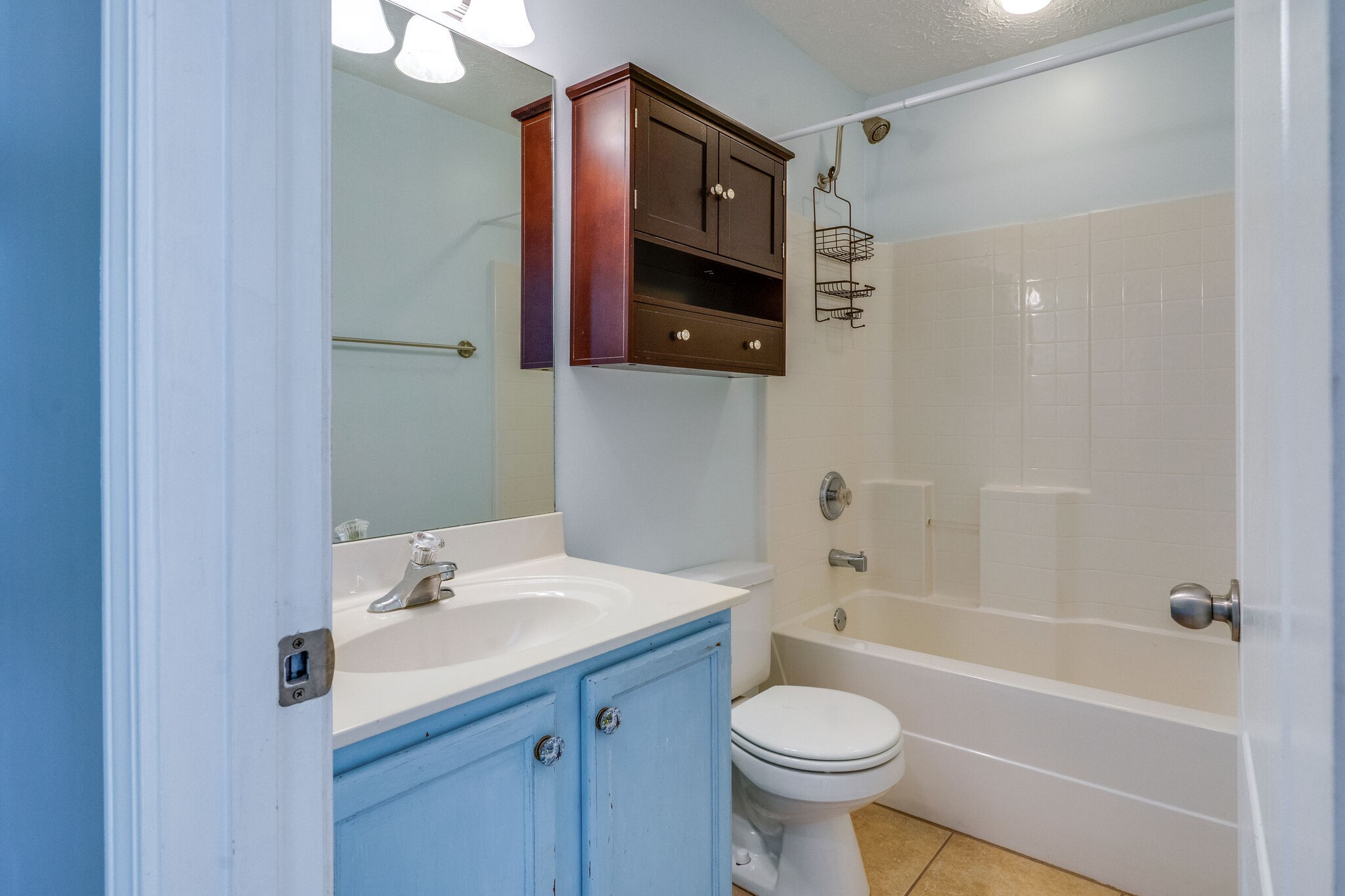 306 Cherry Drive Franklin, TN 37064 - Photo 20 of 30 a bathroom with a sink a toilet and shower