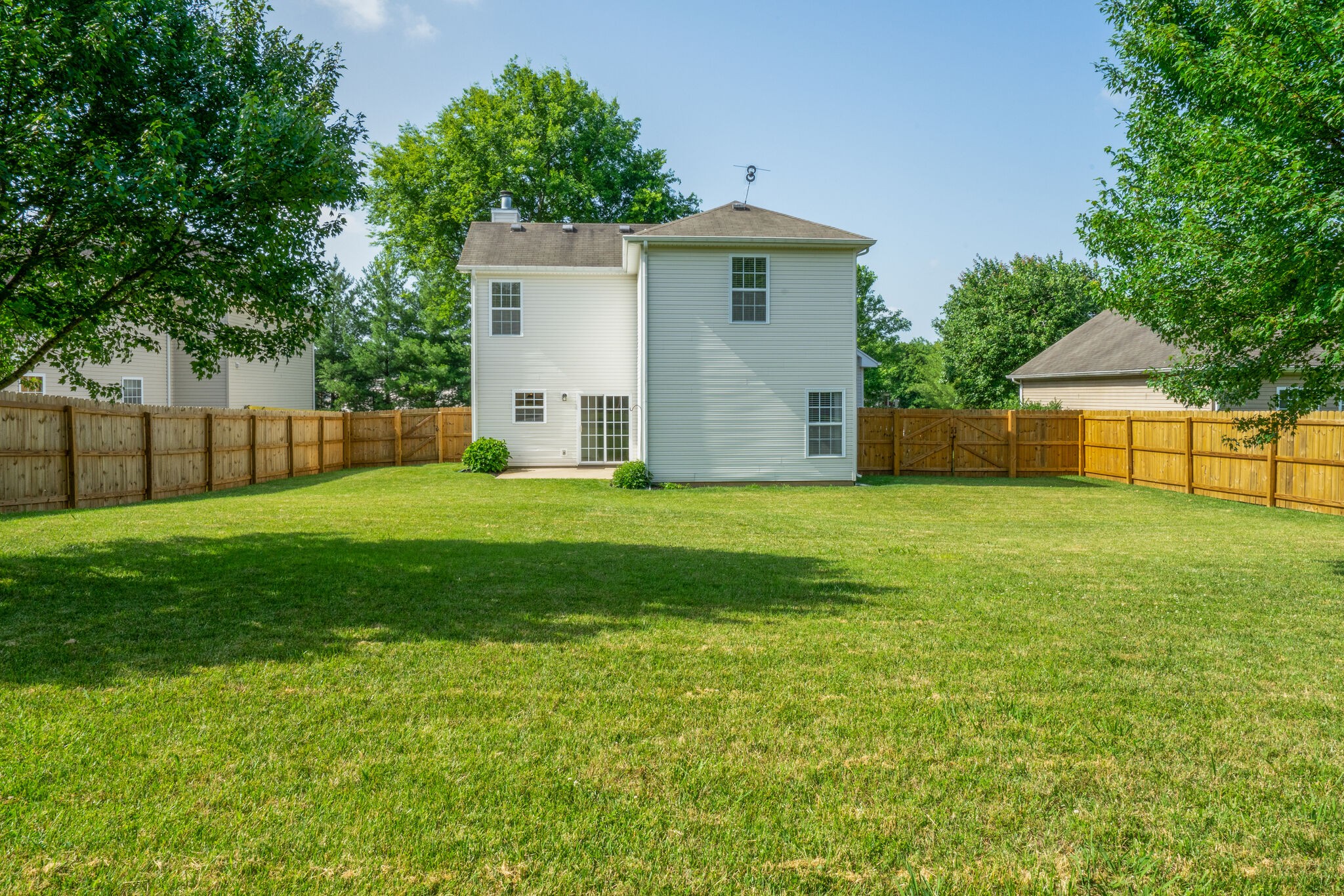 306 Cherry Drive Franklin, TN 37064 - Photo 29 of 30 a view of a backyard with a garden