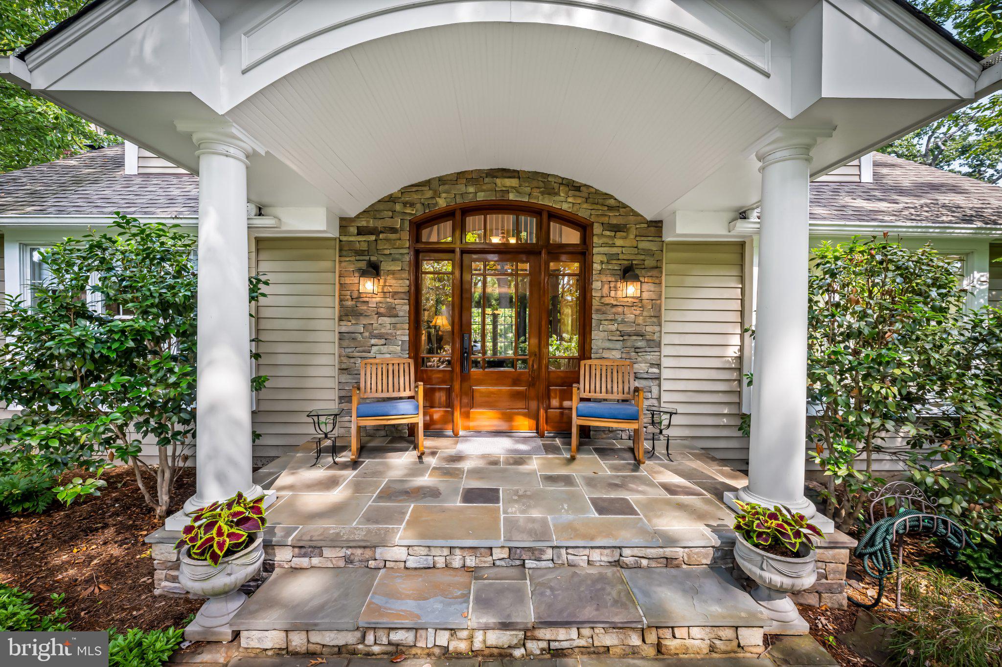 381 Sheffield Road Severna Park, MD 21146 - Photo 2 of 61 Charming entrance with stone walkway.