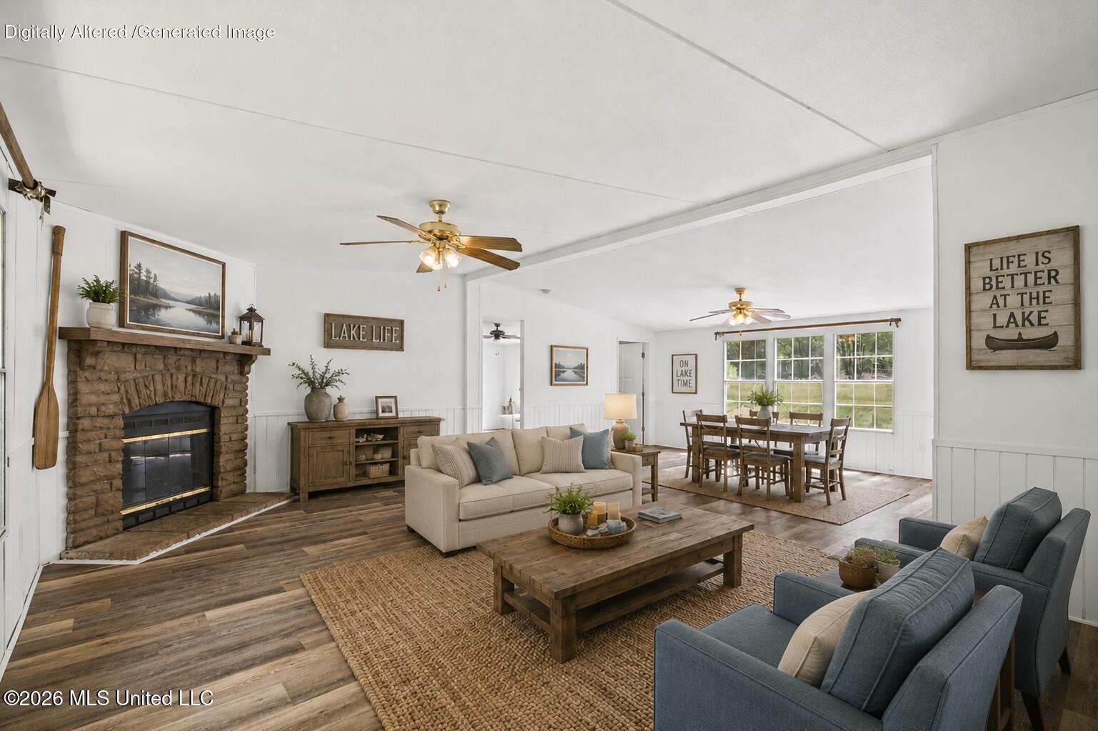 258 Coles Point Road Batesville, MS 38606 - Photo 4 of 41 258 LR Staged