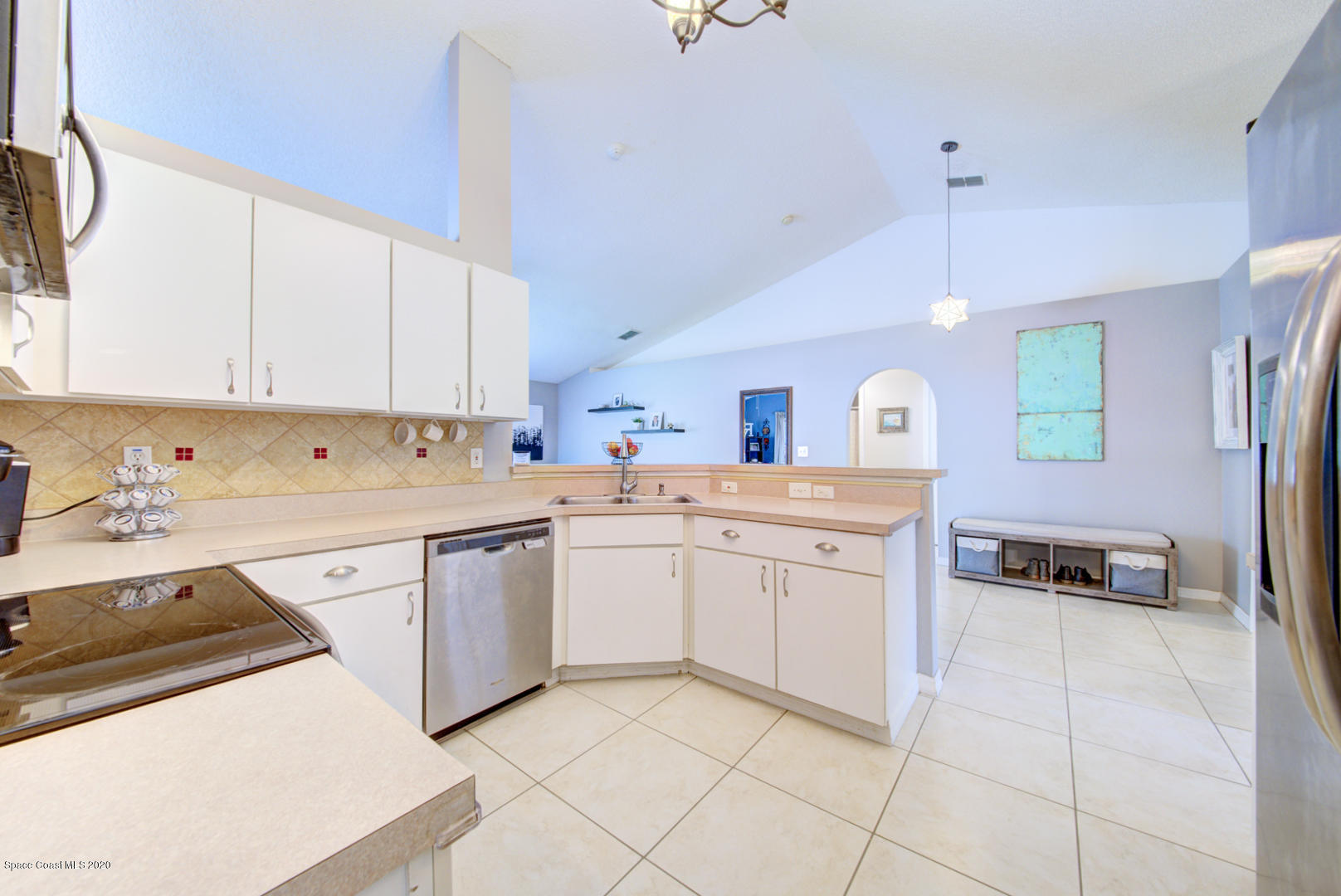 2380 High Ridge Road Palm Shores, FL 32935 - Photo 19 of 58 kitchen with tile floor