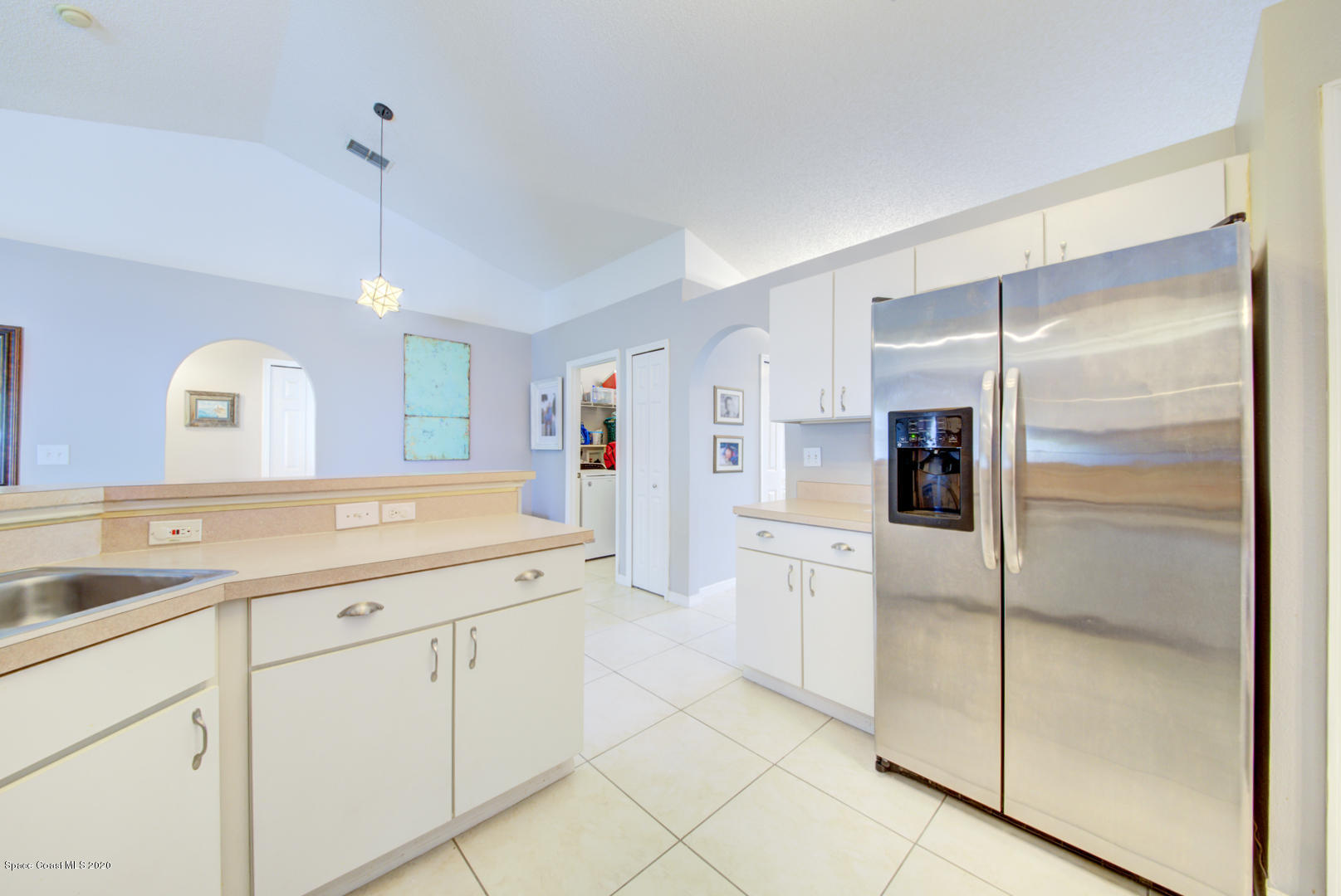 2380 High Ridge Road Palm Shores, FL 32935 - Photo 20 of 58 kitchen with vaulted ceiling