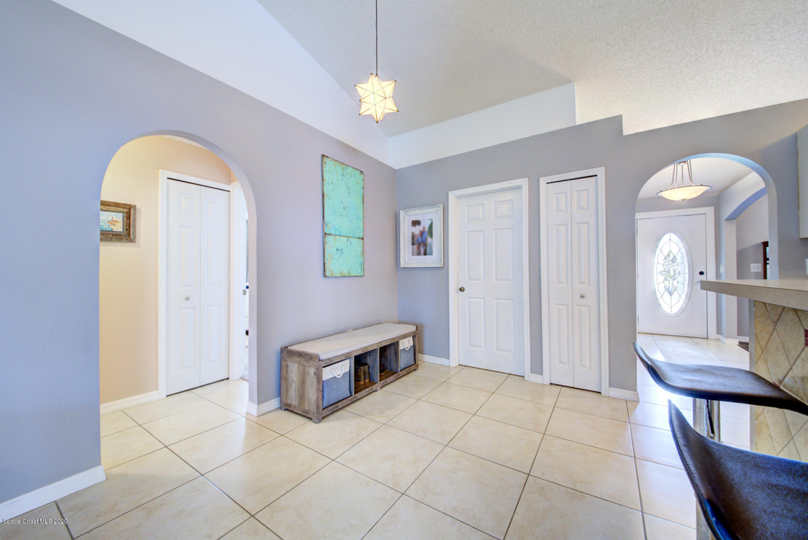 2380 High Ridge Road Palm Shores, FL 32935 - Photo 22 of 58 breakfast nook space with pendant light