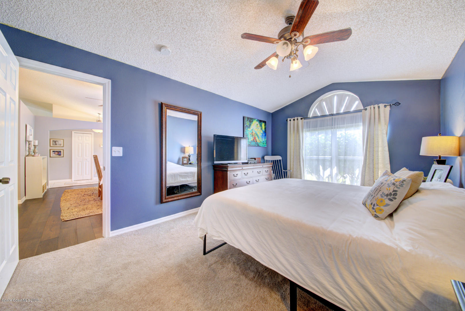 2380 High Ridge Road Palm Shores, FL 32935 - Photo 30 of 58 master bedroom with carpet