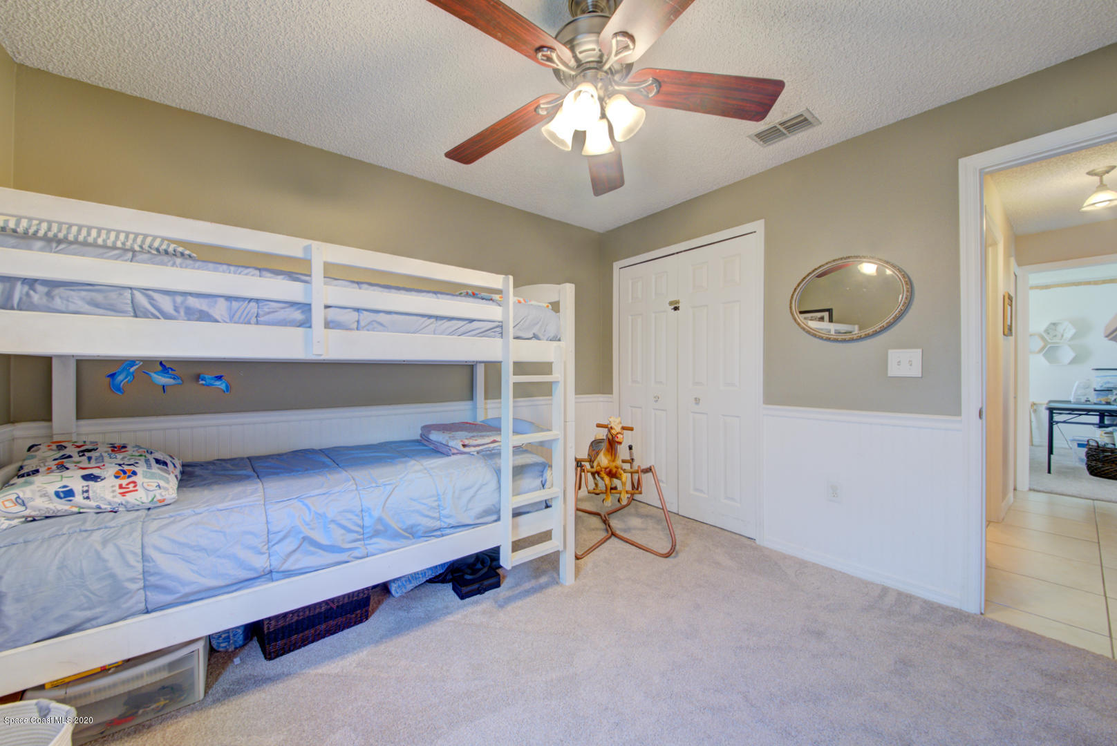 2380 High Ridge Road Palm Shores, FL 32935 - Photo 39 of 58 bedroom 2 with carpet