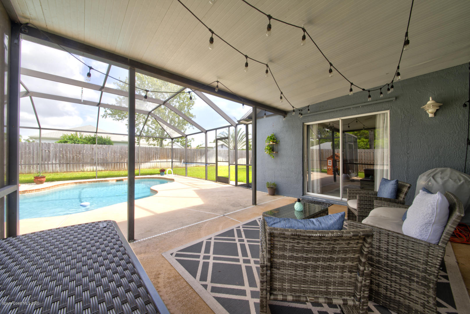 2380 High Ridge Road Palm Shores, FL 32935 - Photo 46 of 58 lanai & swimming pool