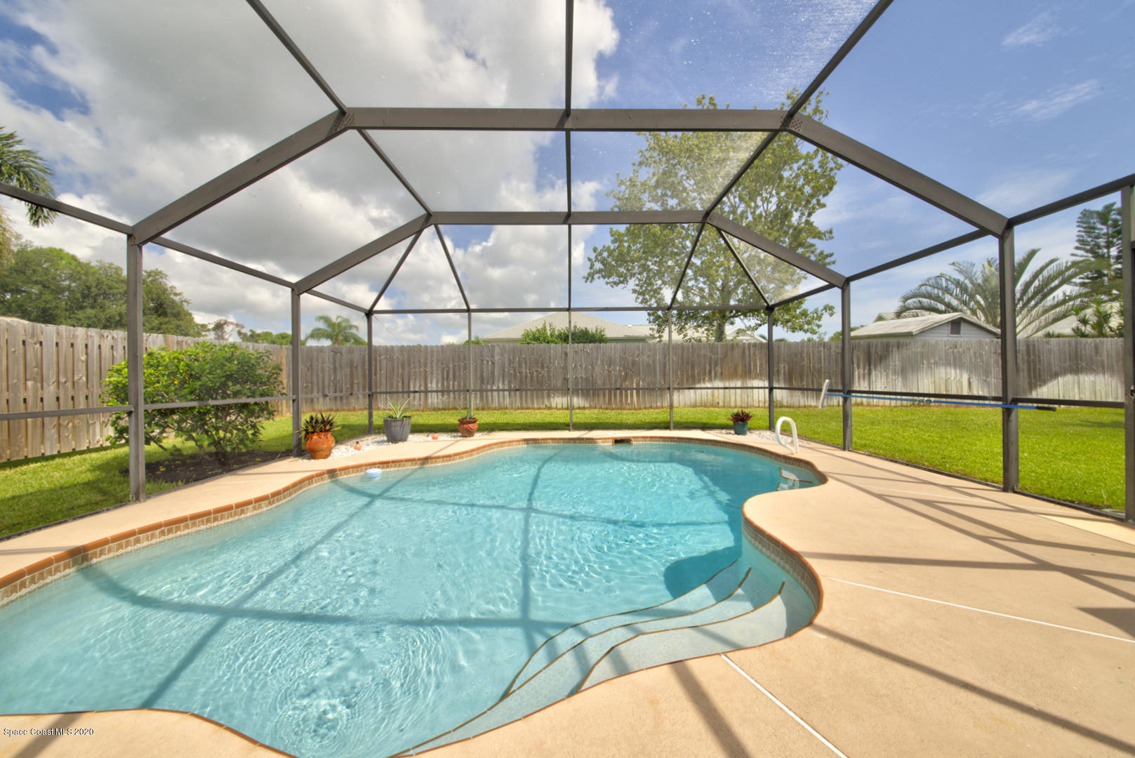 2380 High Ridge Road Palm Shores, FL 32935 - Photo 50 of 58 screened in swimming pool