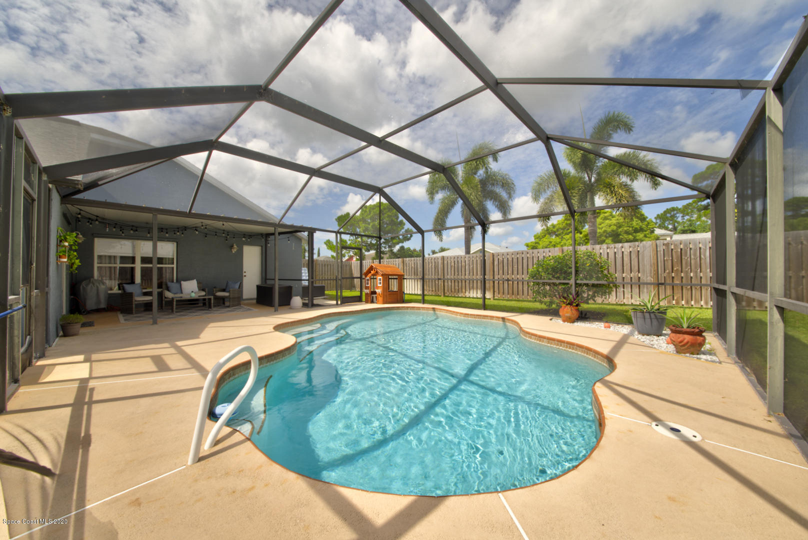 2380 High Ridge Road Palm Shores, FL 32935 - Photo 51 of 58 screened in pool