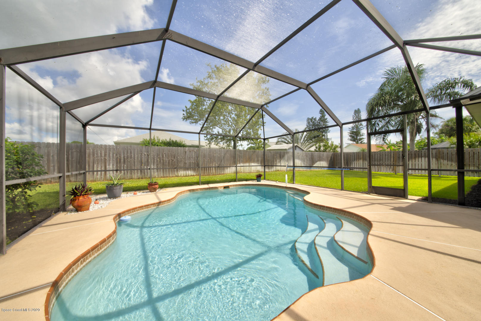 2380 High Ridge Road Palm Shores, FL 32935 - Photo 52 of 58 screened-in swimming pool