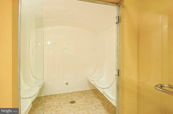 a view of a city with tall buildings