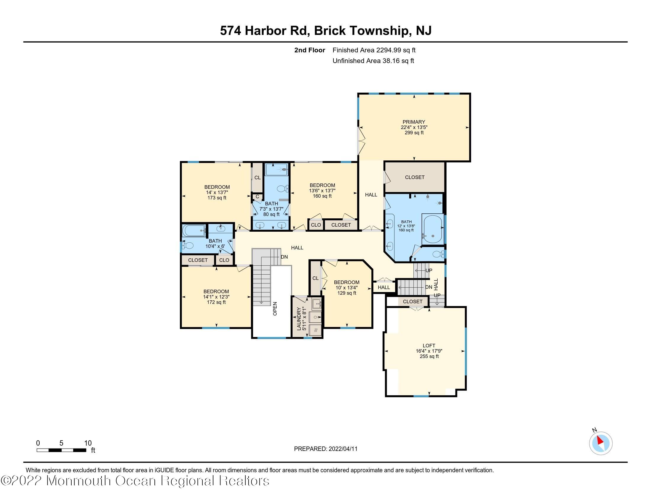 574 Harbor Road Brick, NJ 08724 - Photo 41 of 65 second floor
