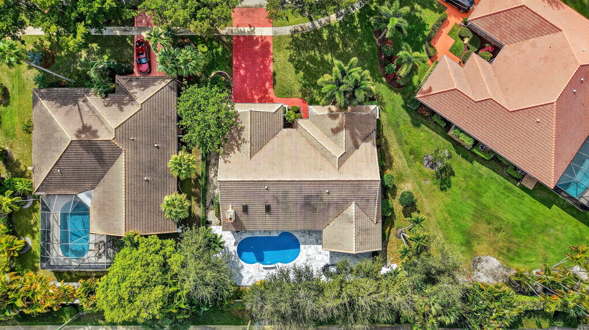 2871 Northwest 49th Street Boca Raton, FL 33434 - Photo 55 of 60 an aerial view of a house