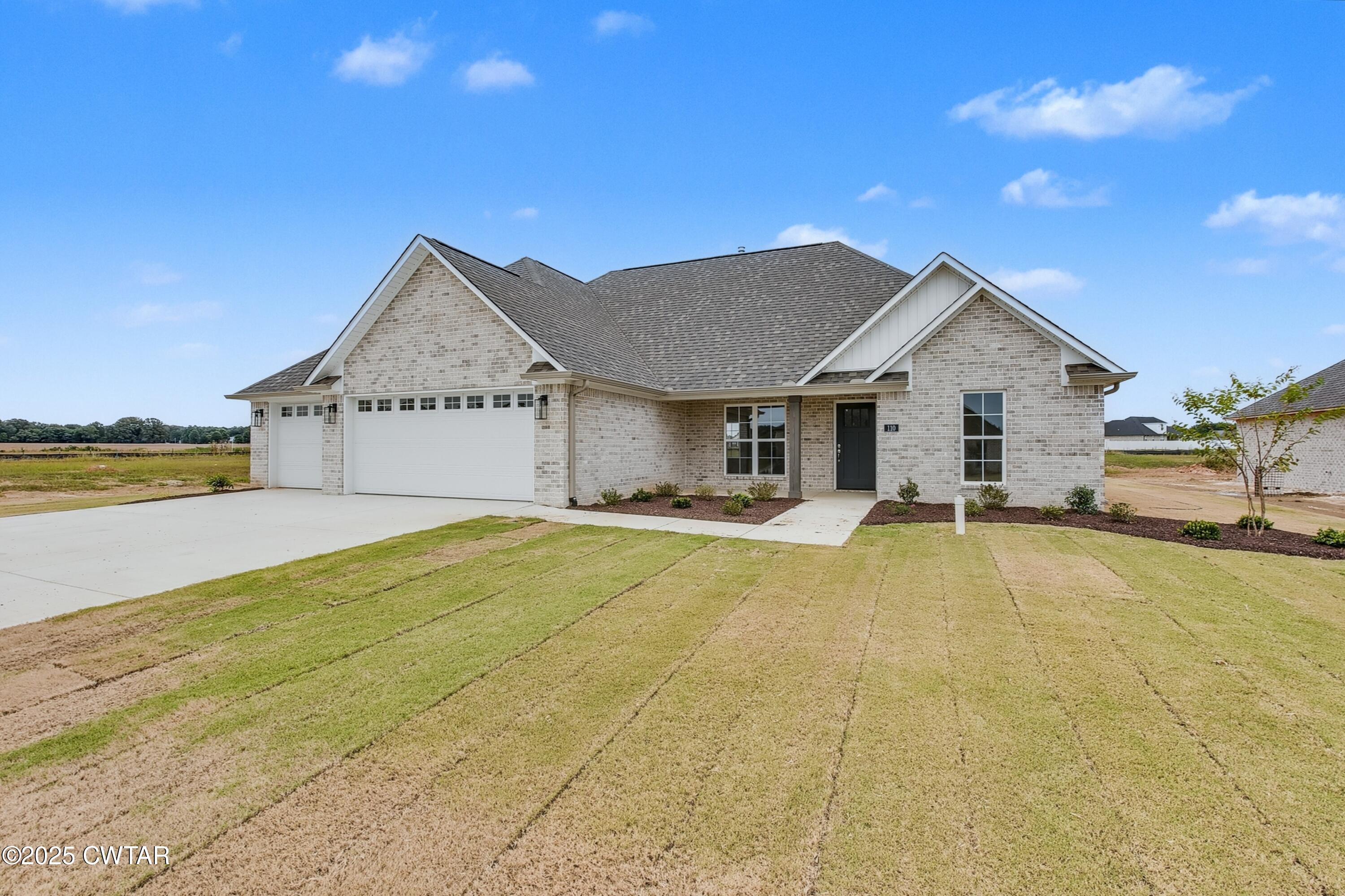 110 Daybreak Loop Medina, TN 38355 - Photo 3 of 21 a view of a house with pool and ocean view