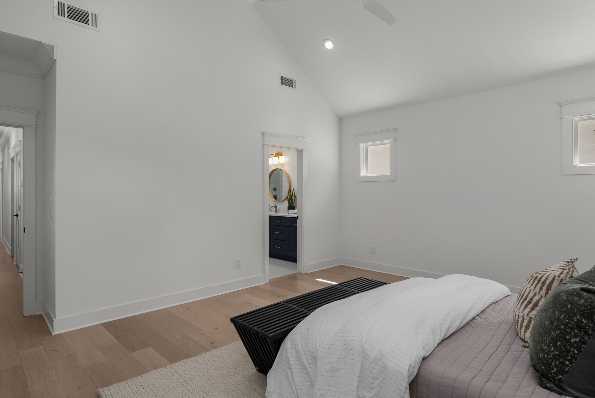 1408 Lischey Avenue, Unit C Nashville, TN 37207 - Photo 14 of 29 a bedroom with a bed and window