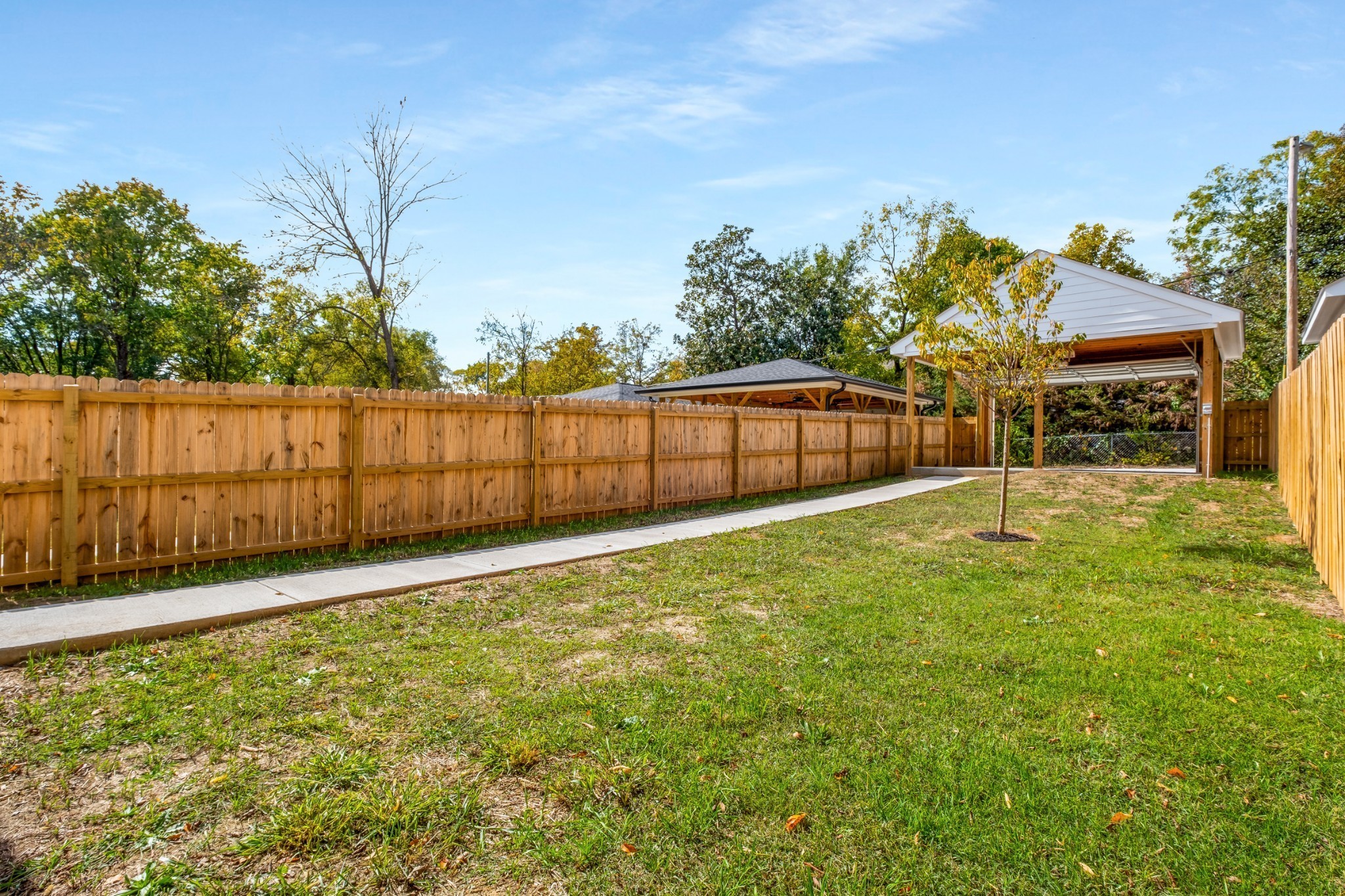 1408 Lischey Avenue, Unit C Nashville, TN 37207 - Photo 24 of 29 a view of a backyard