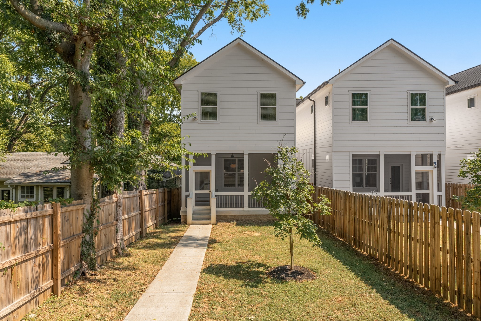 1408 Lischey Avenue, Unit C Nashville, TN 37207 - Photo 27 of 29 a view of a house with a yard