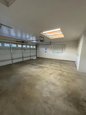 a view of a room with an empty space
