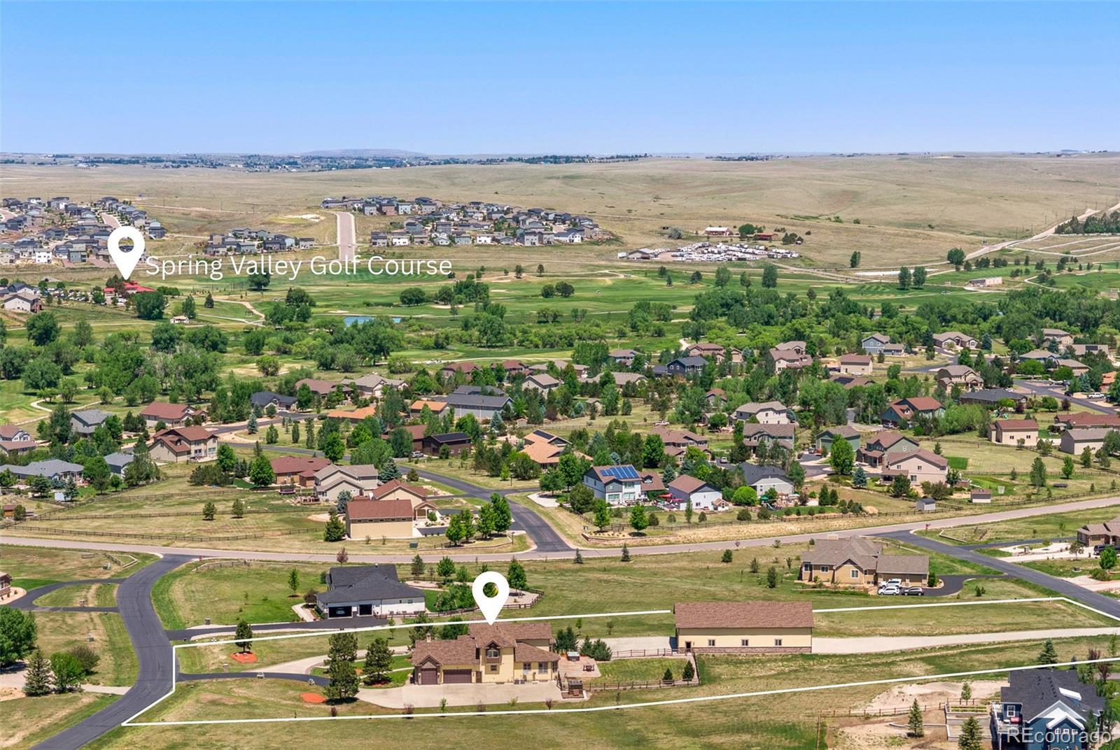 41865 East Muirfield Loop Elizabeth, CO 80107 - Photo 42 of 50 a view of a city