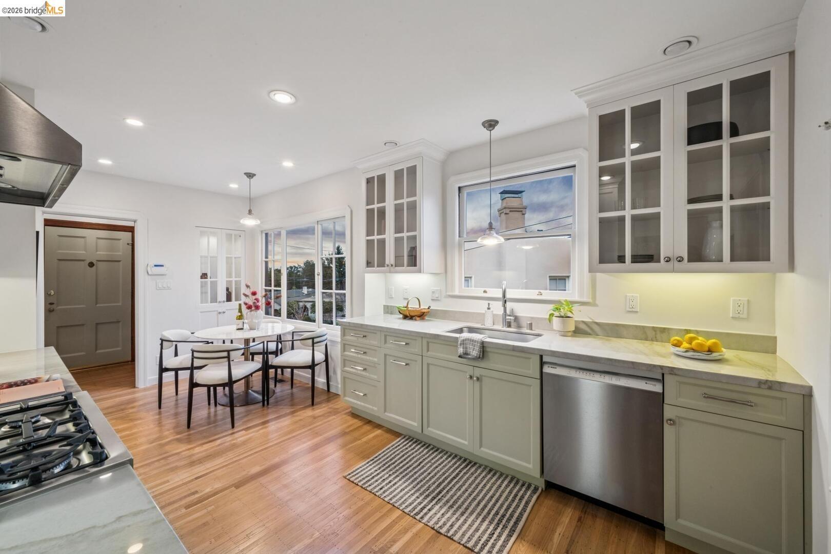 4107 Lyman Road Oakland, CA 94602 - Photo 23 of 57 Dining space with light wood finished floors